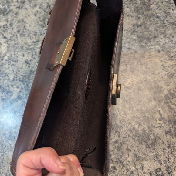 Fossil Mens Vintage VA Port Tech Messenger Bag - Picture 7 of 10